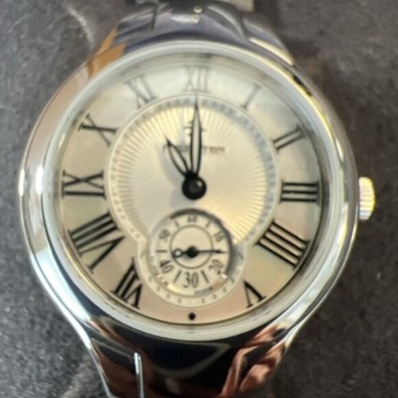 Philip Stein Classic Round Mini 28mm Steel MOP Dial Quartz Ladies Watch 44D-CMOP main image 3
